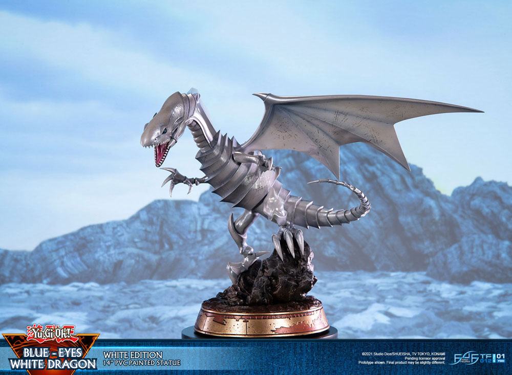 Yu-Gi-Oh! - Blue-Eyes White Dragon White Edition 35 cm