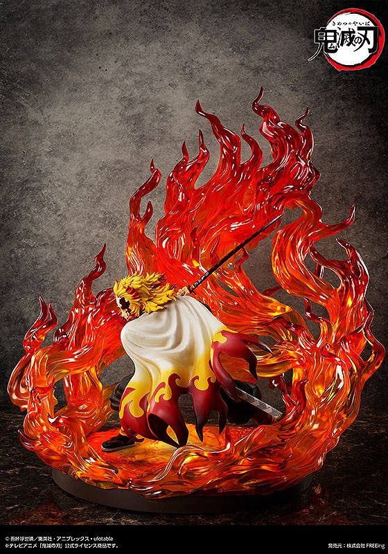 Demon Slayer: Kimetsu no Yaiba Statue 1/4 Kyojuro Rengoku Complete Edition 72 cm