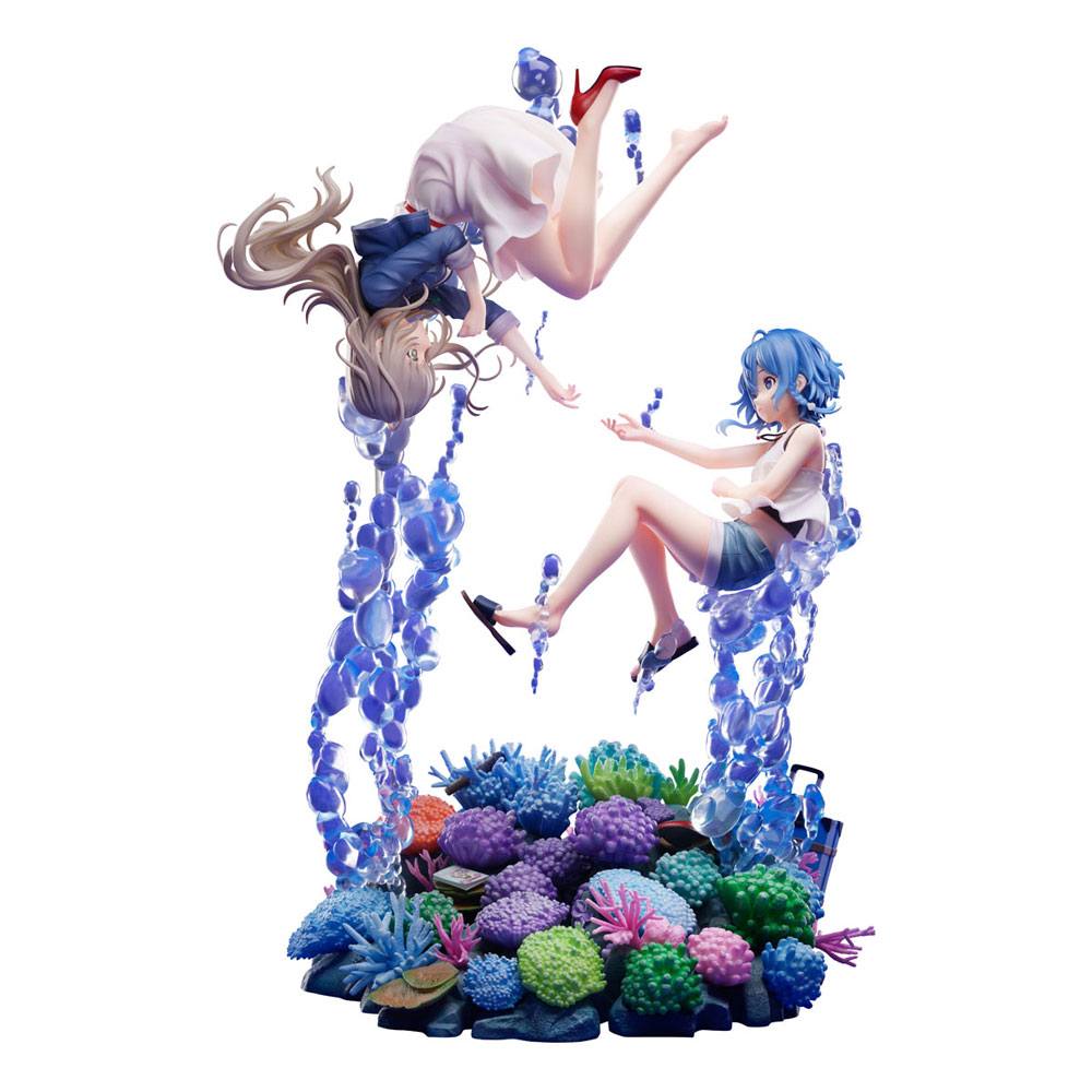 The Aquatope on White Sand PVC Statues 1/7 Kukuru Misakino &amp; Fuka Miyazawa 24 - 34 cm
