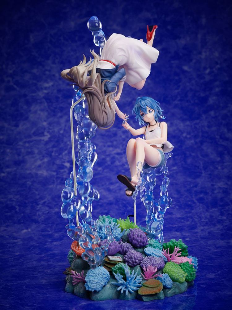 The Aquatope on White Sand PVC Statues 1/7 Kukuru Misakino &amp; Fuka Miyazawa 24 - 34 cm