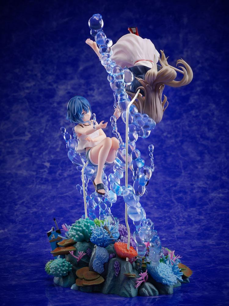 The Aquatope on White Sand PVC Statues 1/7 Kukuru Misakino &amp; Fuka Miyazawa 24 - 34 cm