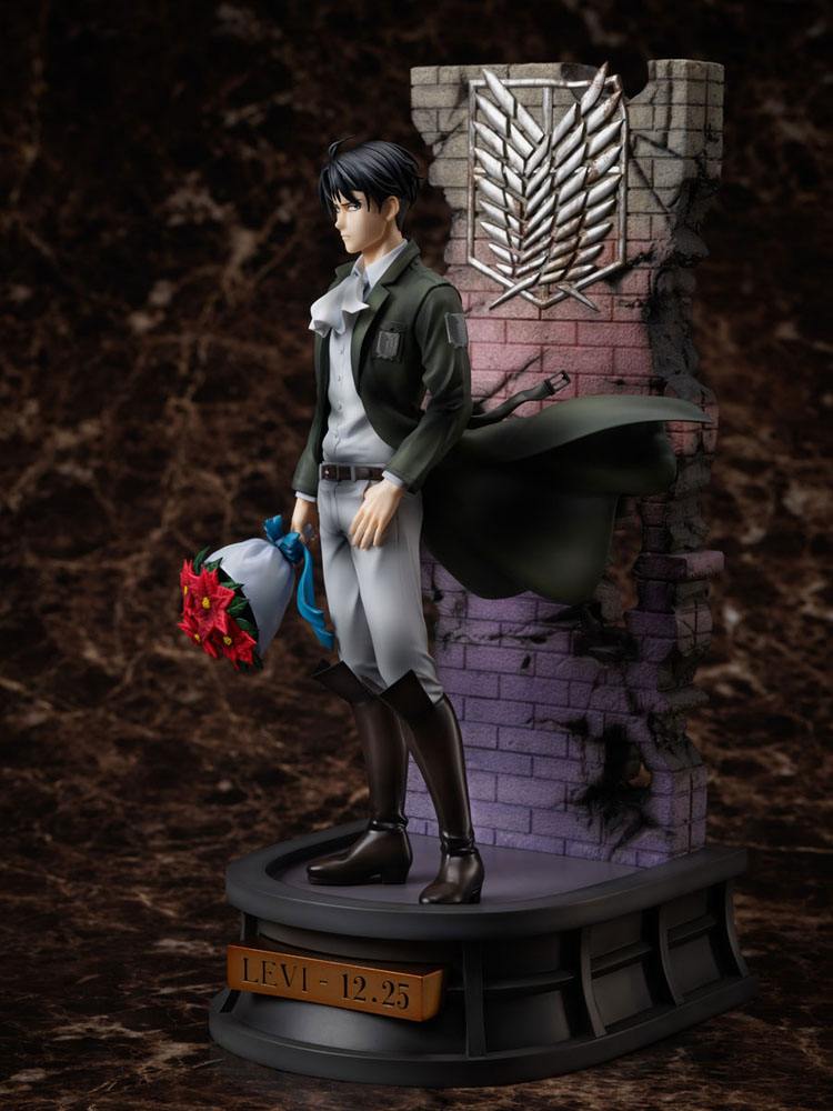 Attack of Titan The Final Season PVC Statue 1/7 Levi Birthday 30 cm