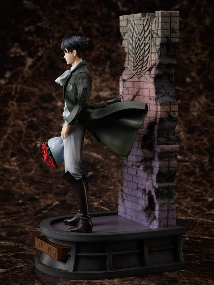 Attack of Titan The Final Season PVC Statue 1/7 Levi Birthday 30 cm