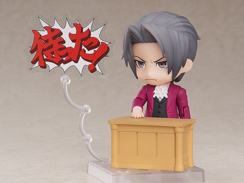Phoenix Wright: Ace Attorney Nendoroid Action Figure Miles Edgeworth 10 cm