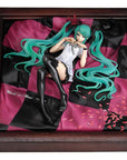 Character Vocal Series PVC Statue 1/8 Miku Hatsune World is Mine Brown Frame 22 cm
