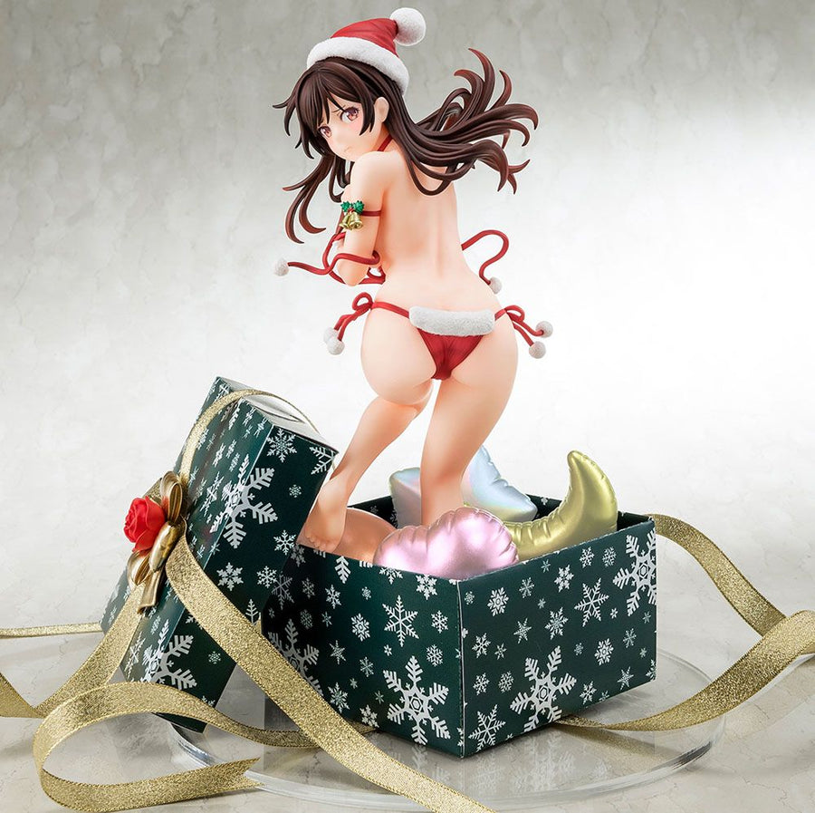 Rent-A-Girlfriend PVC Statue 1/6 Mizuhara Chizuru in a Santa Claus Bikini De Fluffy 24 cm