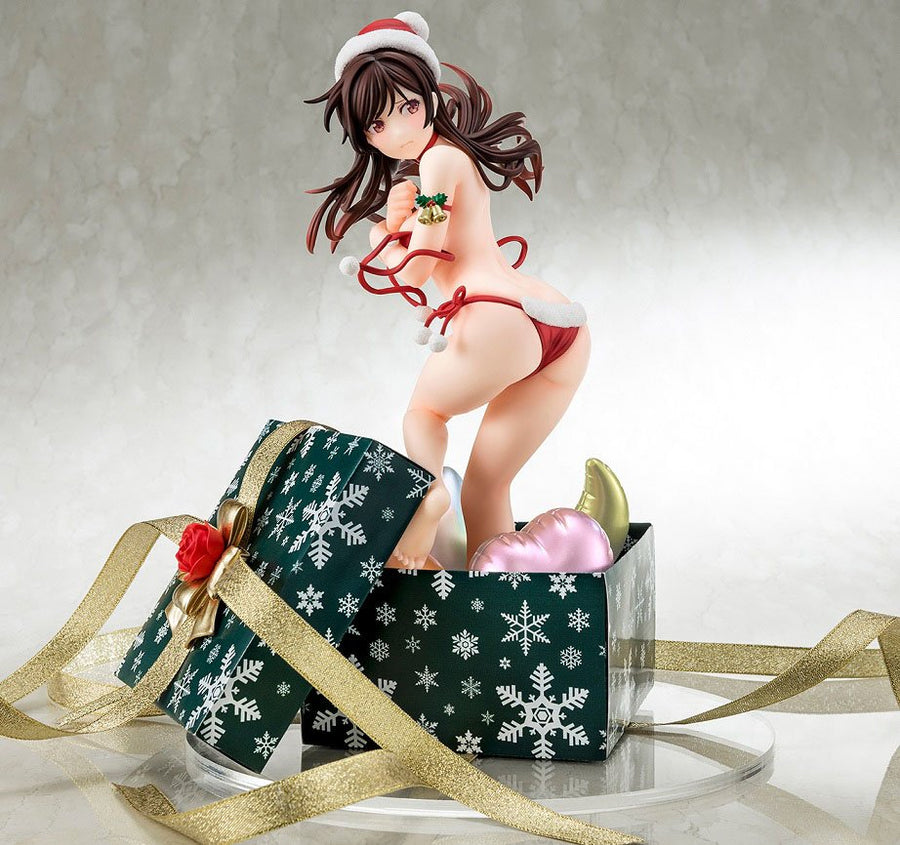 Rent-A-Girlfriend PVC Statue 1/6 Mizuhara Chizuru in a Santa Claus Bikini De Fluffy 24 cm