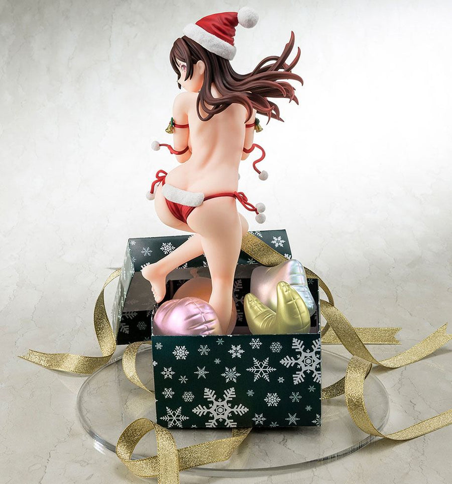 Rent-A-Girlfriend PVC Statue 1/6 Mizuhara Chizuru in a Santa Claus Bikini De Fluffy 24 cm