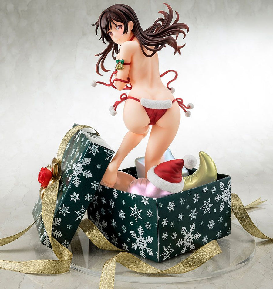 Rent-A-Girlfriend PVC Statue 1/6 Mizuhara Chizuru in a Santa Claus Bikini De Fluffy 24 cm