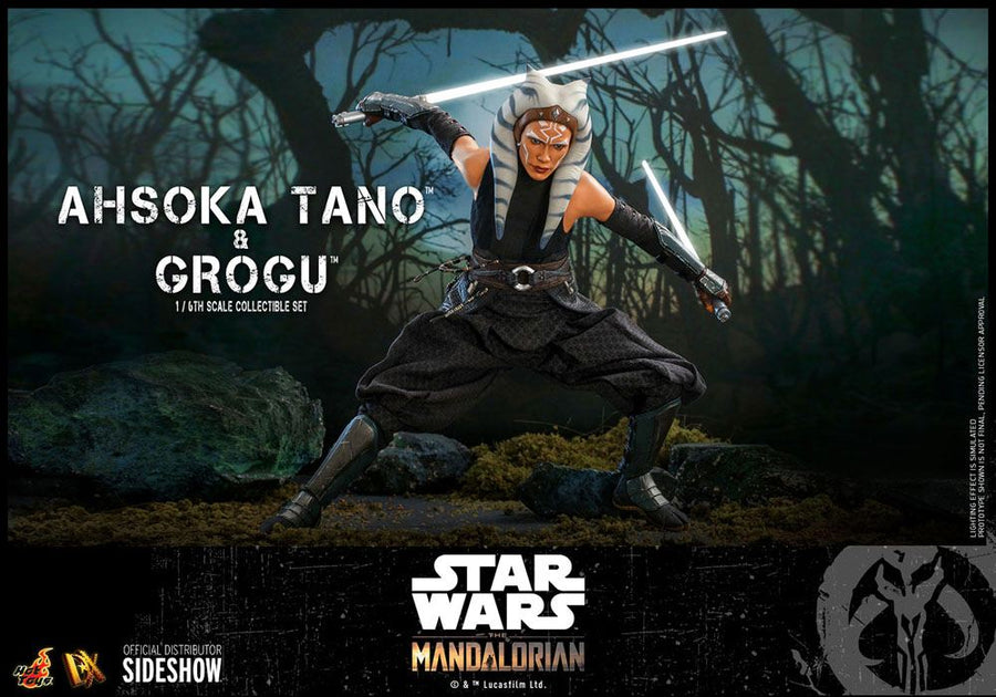 Star Wars The Mandalorian - Ahsoka Tano & Grogu - 2-Pack Action Figure 29 cm 