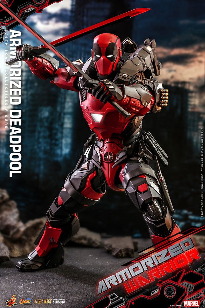 Marvel Comic - Armorized Deadpool - Masterpiece Action Figure 33 cm