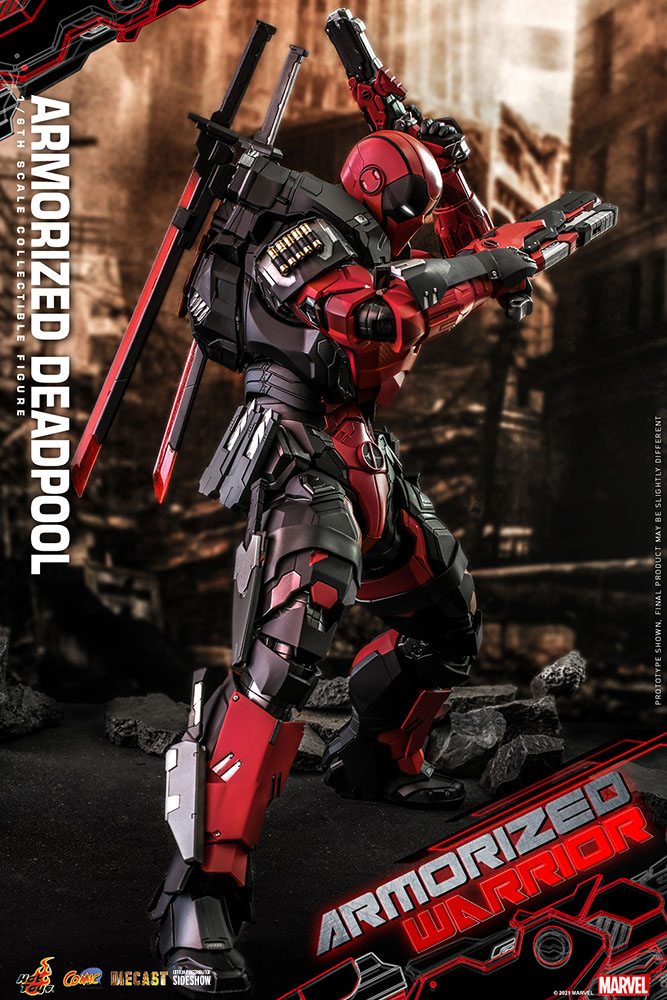 Marvel Comic - Armorized Deadpool - Masterpiece Action Figure 33 cm