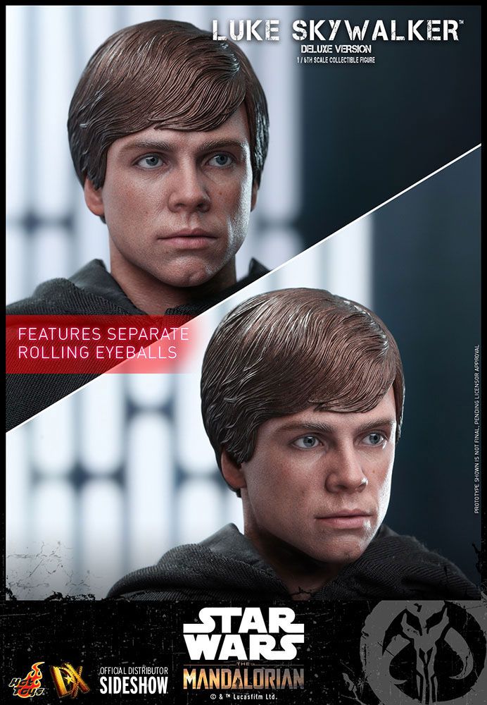 Star Wars The Mandalorian - Luke Skywalker (Deluxe Version) - 1/6 Action Figure 30 cm