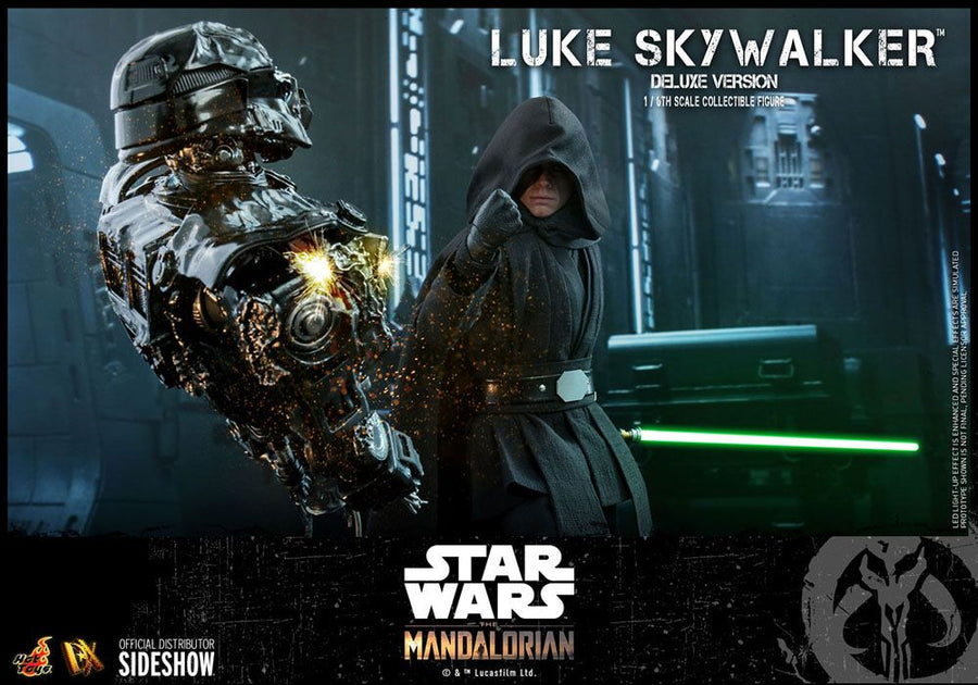 Star Wars The Mandalorian - Luke Skywalker (Deluxe Version) - 1/6 Action Figure 30 cm