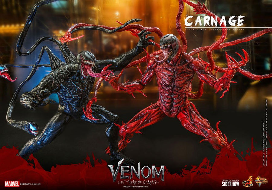 Venom: Let There Be Carnage Movie Masterpiece Series PVC Action Figure 1/6 Carnage Deluxe Ver. 43 cm