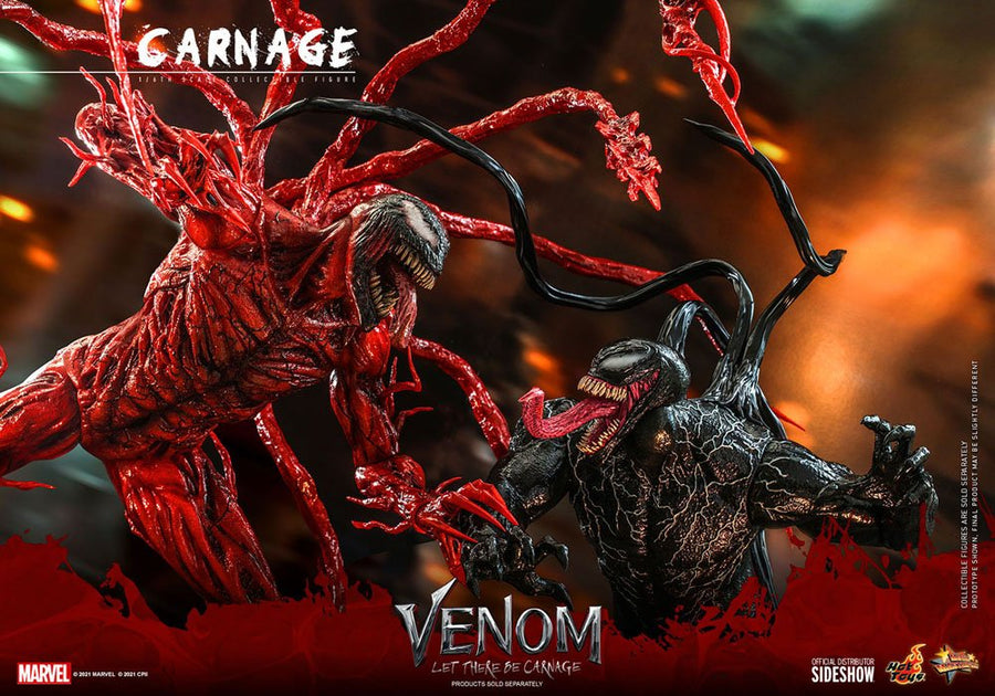 Venom: Let There Be Carnage Movie Masterpiece Series PVC Action Figure 1/6 Carnage Deluxe Ver. 43 cm