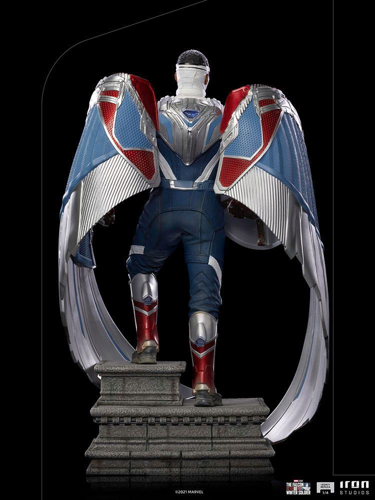 The Falcon and the Winter Soldier Legacy Replica Statue 1/4 Captain America Sam Wilson (Complete)