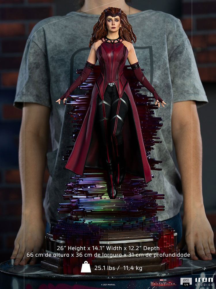 WandaVision Legacy Replica Statue 1/4 Scarlet Witch 66 cm