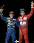 Ayrton Senna Deluxe Art Scale Statue 1/10 Alain Prost & Ayrton Senna (The Last Podium 1993) 27 cm