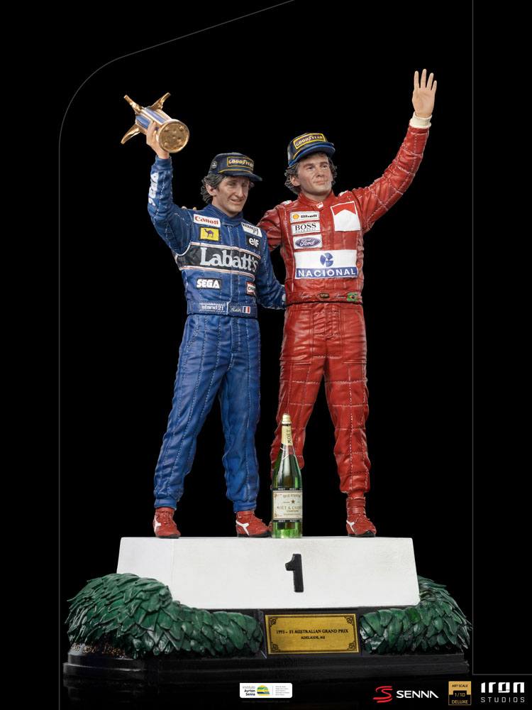 Ayrton Senna Deluxe Art Scale Statue 1/10 Alain Prost & Ayrton Senna (The Last Podium 1993) 27 cm