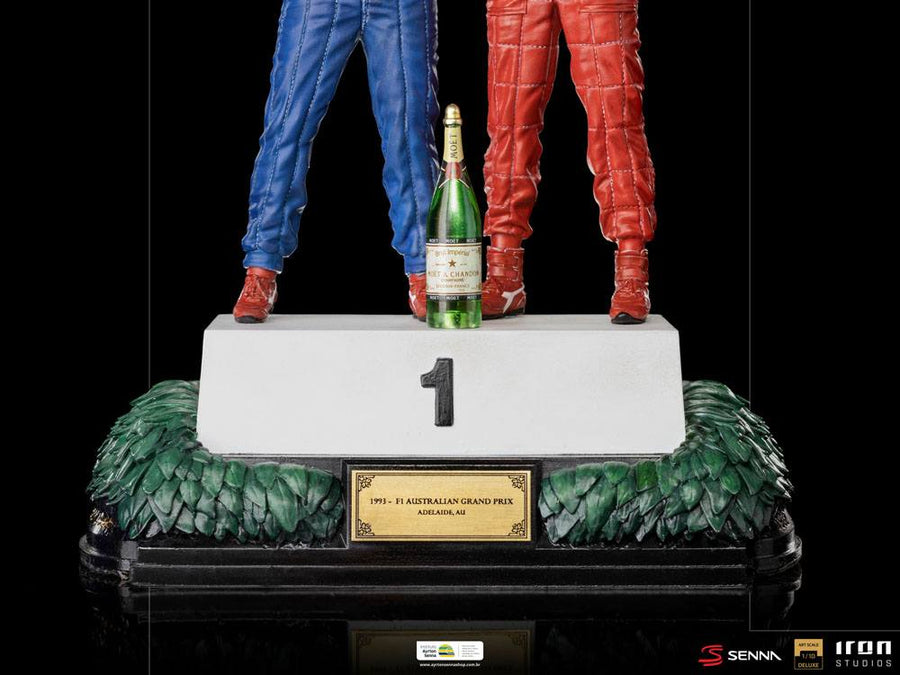 Ayrton Senna Deluxe Art Scale Statue 1/10 Alain Prost & Ayrton Senna (The Last Podium 1993) 27 cm