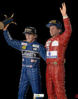 Ayrton Senna Deluxe Art Scale Statue 1/10 Alain Prost & Ayrton Senna (The Last Podium 1993) 27 cm