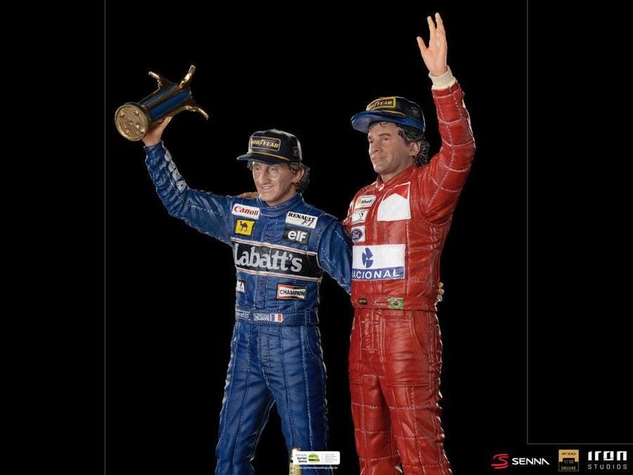 Ayrton Senna Deluxe Art Scale Statue 1/10 Alain Prost & Ayrton Senna (The Last Podium 1993) 27 cm