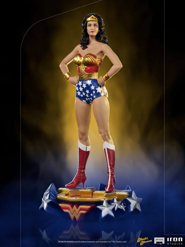 DC Comics Deluxe Art Scale Statue 1/10 Wonder Woman Lynda Carter 23 cm