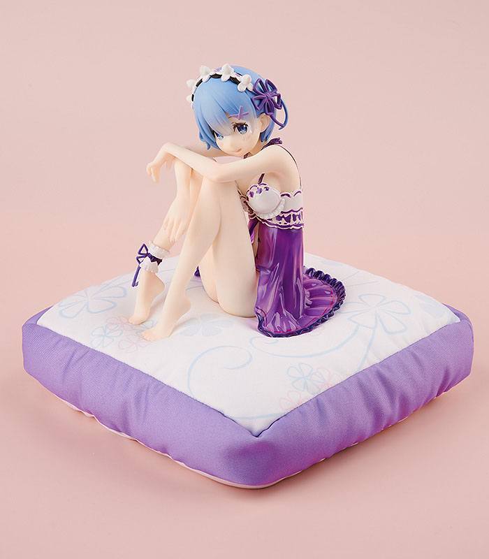 Re:ZERO -Starting Life in Another World- PVC Statue 1/7 Rem Birthday Purple Lingerie Ver. 12 cm
