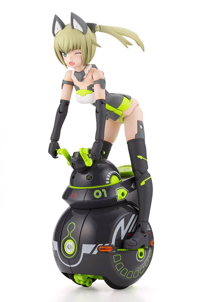 Frame Arms Girl Plastic Model Kit Innocentia (Racer) &amp; Noseru (Racing Specs Ver.) 15 cm