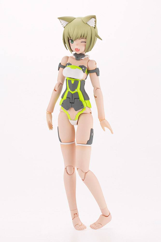 Frame Arms Girl Plastic Model Kit Innocentia (Racer) &amp; Noseru (Racing Specs Ver.) 15 cm