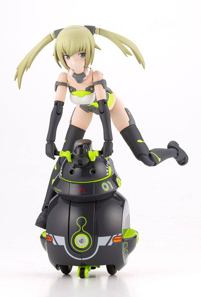 Frame Arms Girl Plastic Model Kit Innocentia (Racer) &amp; Noseru (Racing Specs Ver.) 15 cm