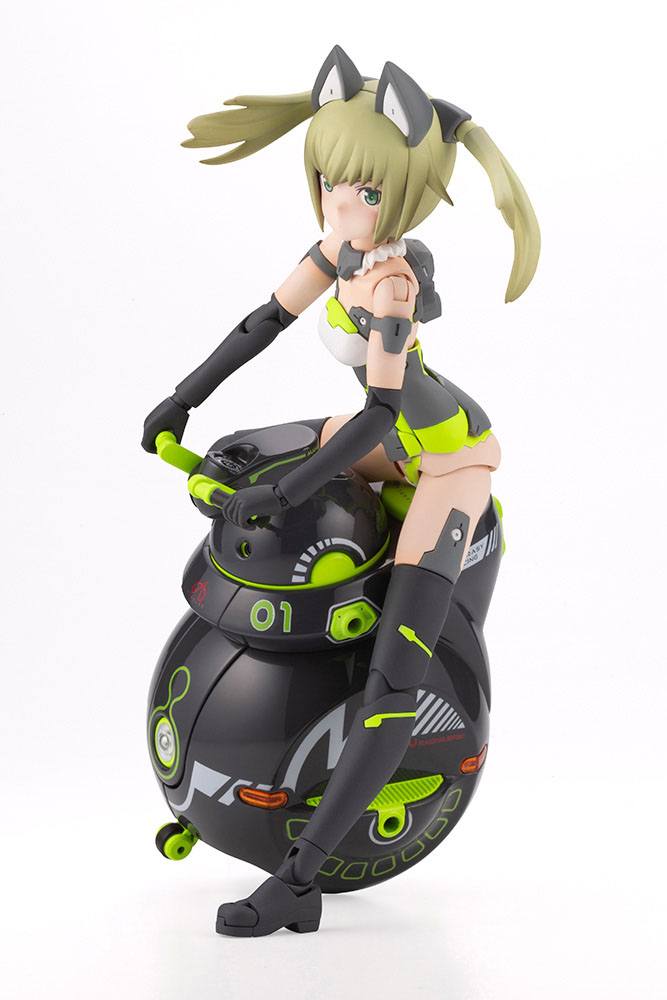 Frame Arms Girl Plastic Model Kit Innocentia (Racer) &amp; Noseru (Racing Specs Ver.) 15 cm