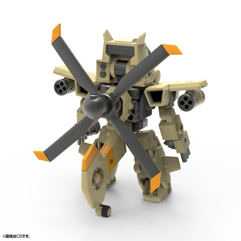 Evoroids Plastic Model Kit EVG-R01 Jyro-N 8 cm