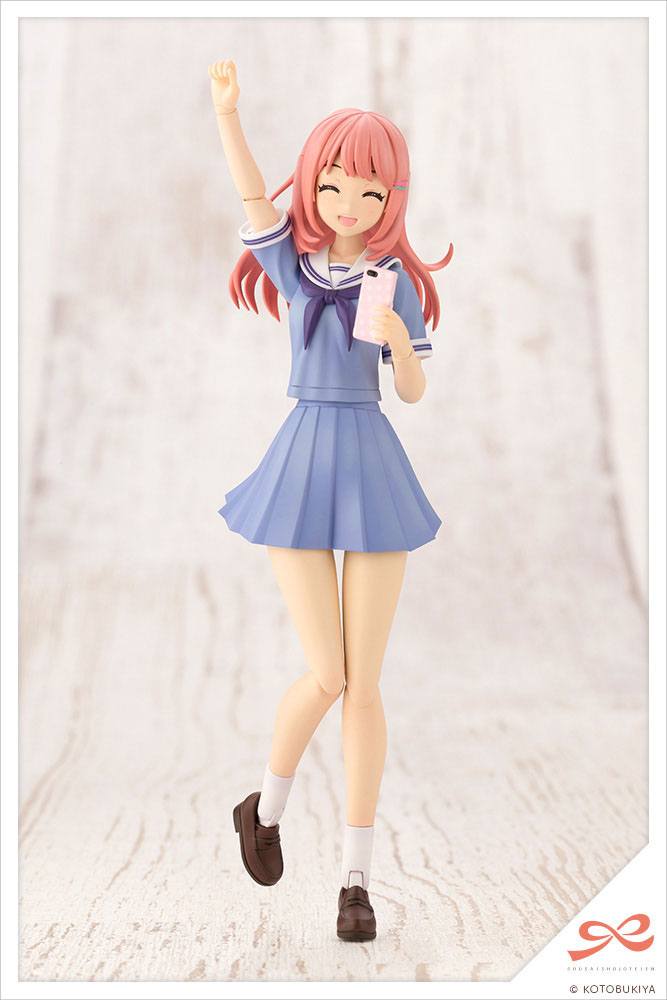 Sousai Shojo Teien - Madoka Yuki Touou High School Summer Clothes - 1/10 Plastic Model Kit 15 cm