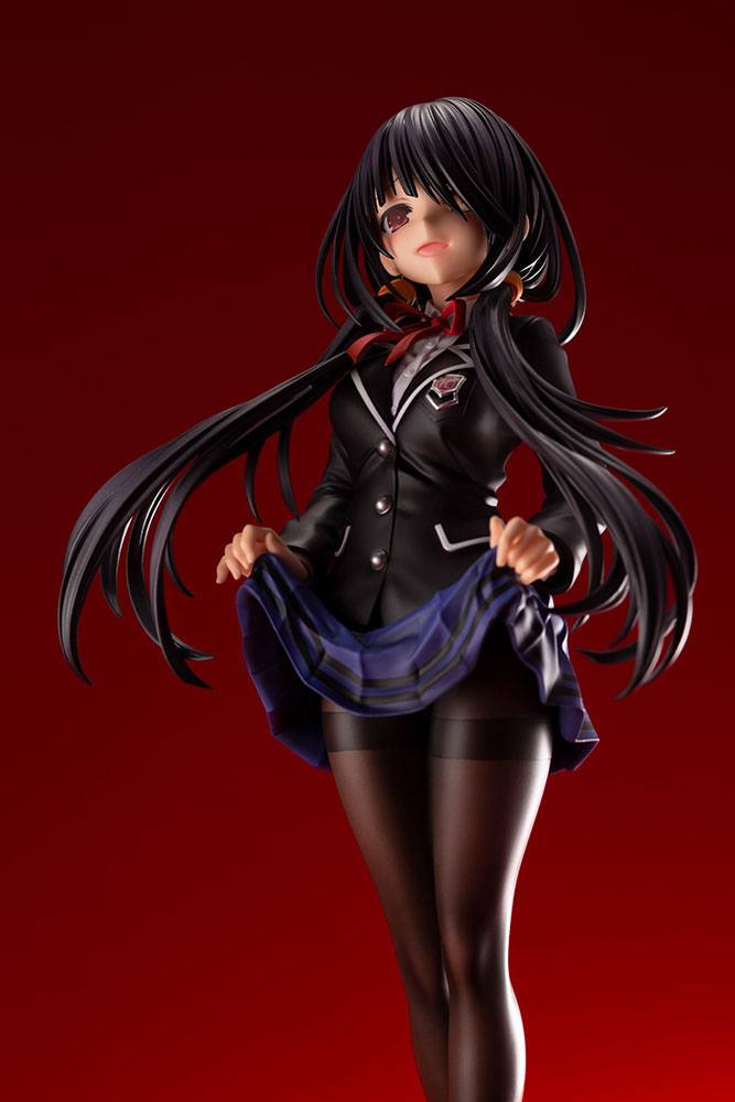 Date A Live IV PVC Statue 1/7 Kurumi Tokisaki School Uniform Ver. Bonus Edition 23 cm