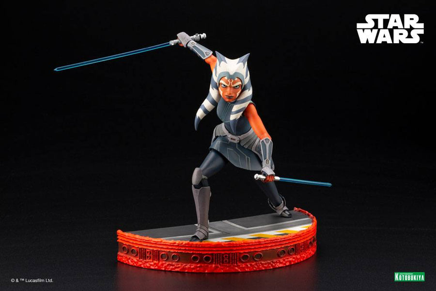 Star Wars The Clone Wars ARTFX PVC Statue 1/7 Ahsoka Tano Escape from the Clones 24 cm Statue