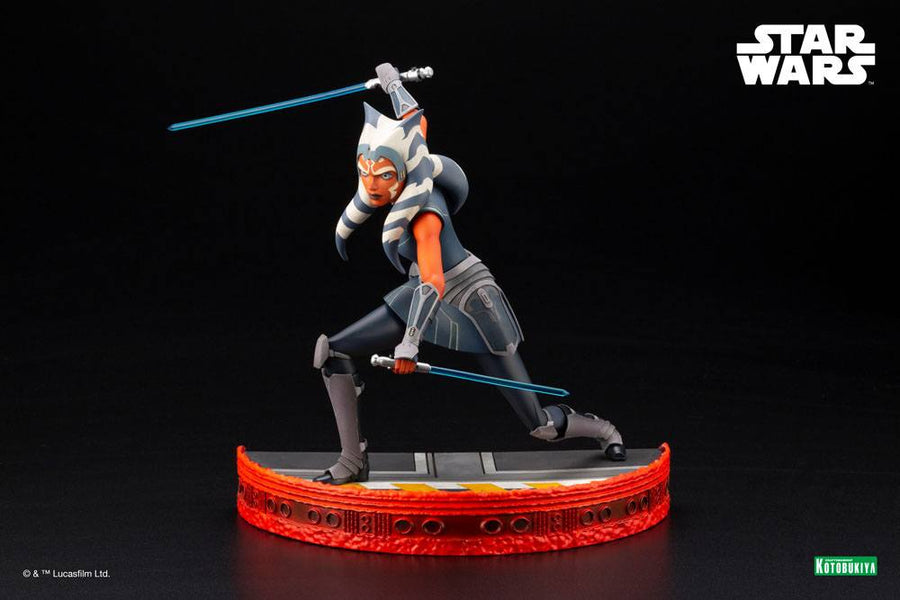 Star Wars The Clone Wars ARTFX PVC Statue 1/7 Ahsoka Tano Escape from the Clones 24 cm Statue