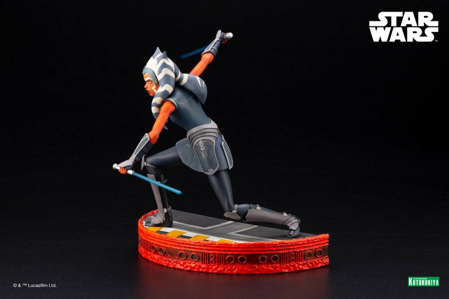 Star Wars The Clone Wars ARTFX PVC Statue 1/7 Ahsoka Tano Escape from the Clones 24 cm Statue
