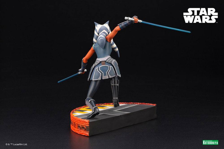 Star Wars The Clone Wars ARTFX PVC Statue 1/7 Ahsoka Tano Escape from the Clones 24 cm Statue