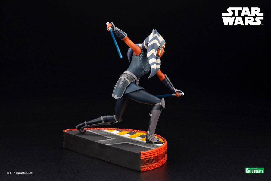 Star Wars The Clone Wars ARTFX PVC Statue 1/7 Ahsoka Tano Escape from the Clones 24 cm Statue