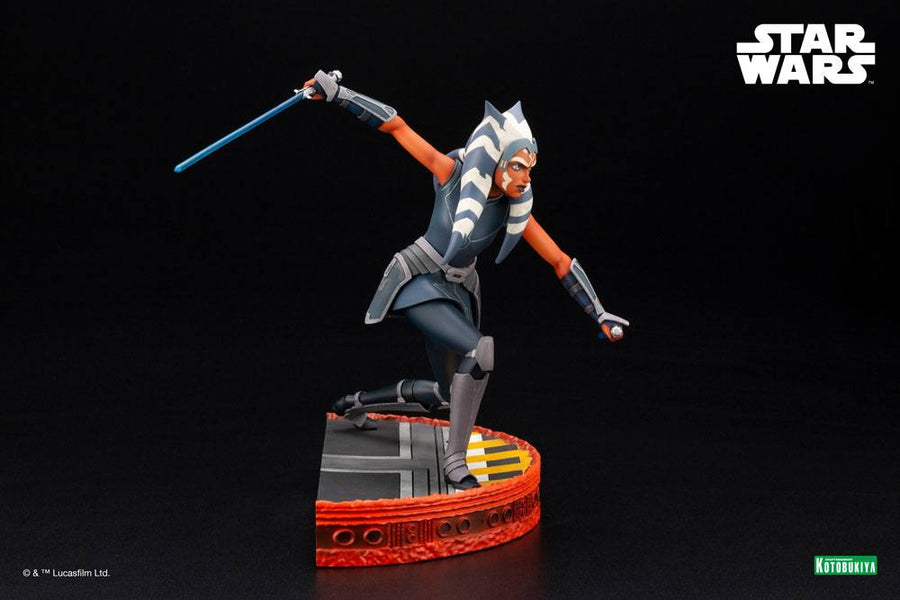 Star Wars The Clone Wars ARTFX PVC Statue 1/7 Ahsoka Tano Escape from the Clones 24 cm Statue