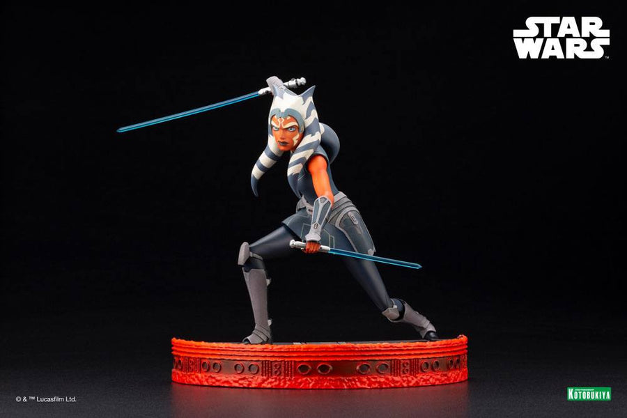 Star Wars The Clone Wars ARTFX PVC Statue 1/7 Ahsoka Tano Escape from the Clones 24 cm Statue