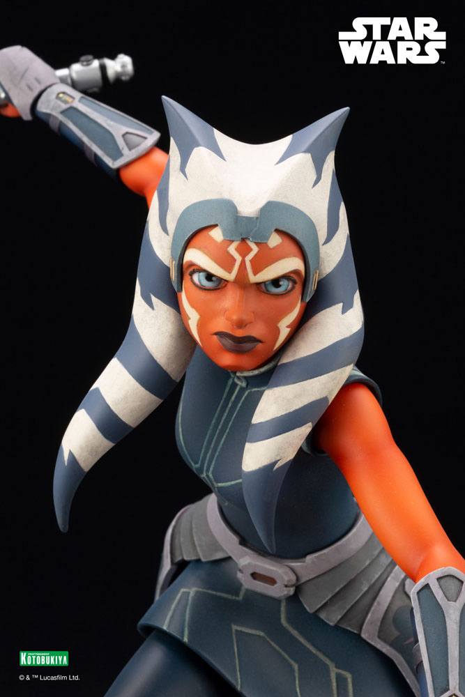 Star Wars The Clone Wars ARTFX PVC Statue 1/7 Ahsoka Tano Escape from the Clones 24 cm Statue