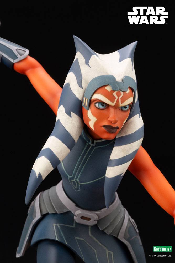 Star Wars The Clone Wars ARTFX PVC Statue 1/7 Ahsoka Tano Escape from the Clones 24 cm Statue