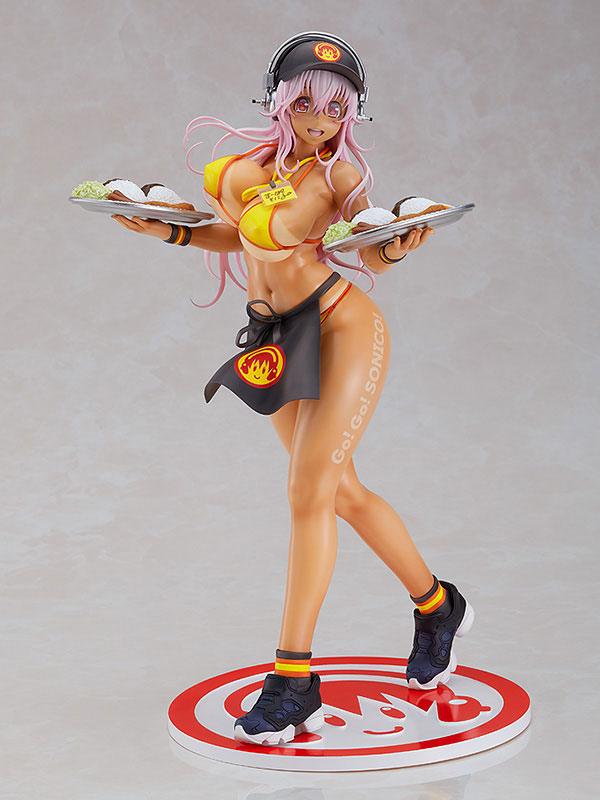 Super Sonico - Super Sonico Bikini Waitress Ver. 28 cm