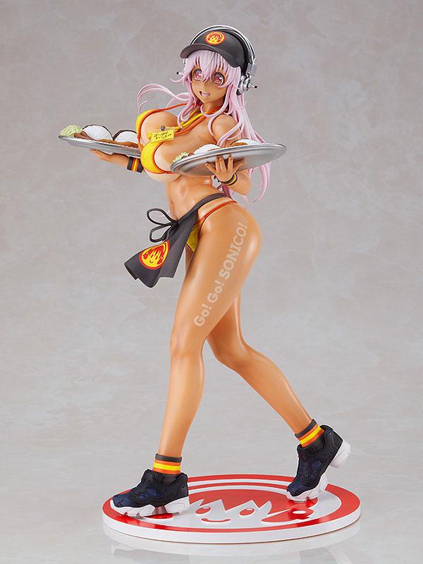 Super Sonico - Super Sonico Bikini Waitress Ver. 28 cm