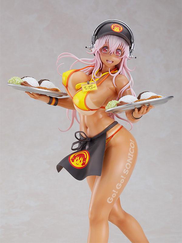 Super Sonico - Super Sonico Bikini Waitress Ver. 28 cm