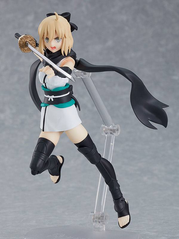 Fate/Grand Order Figma Action Figure Saber/Okita Souji 14 cm