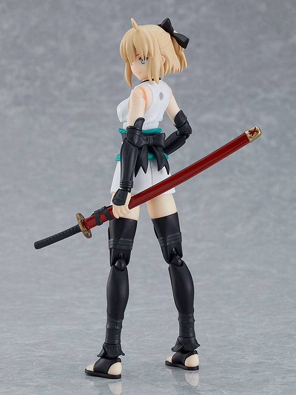 Fate/Grand Order Figma Action Figure Saber/Okita Souji 14 cm